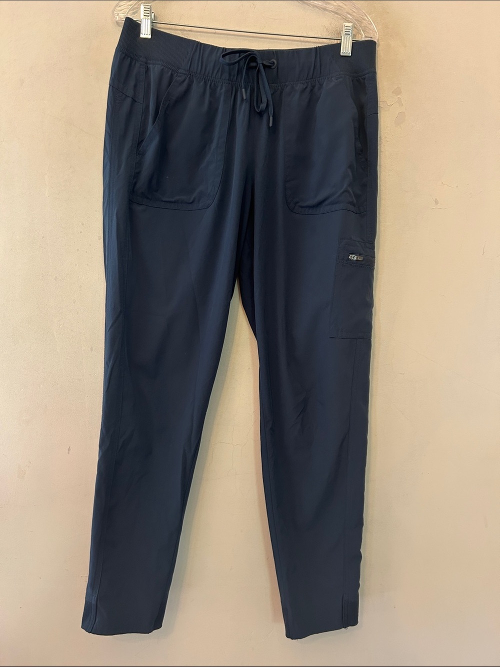 Champion blue gray drawstring joggers Size L EUC
